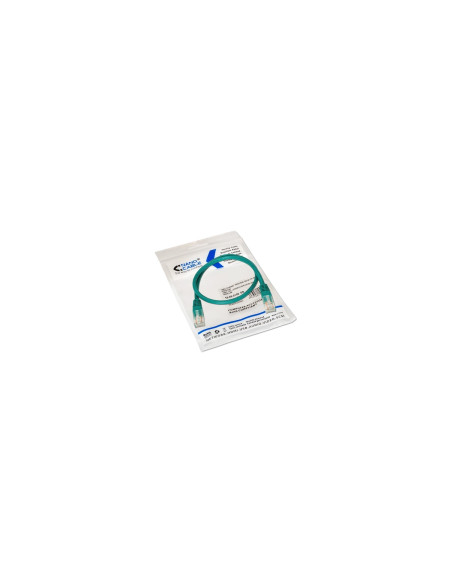 Nanocable 10.20.0100-GR cable de red Verde 0,5 m Cat5e U/UTP (UTP)