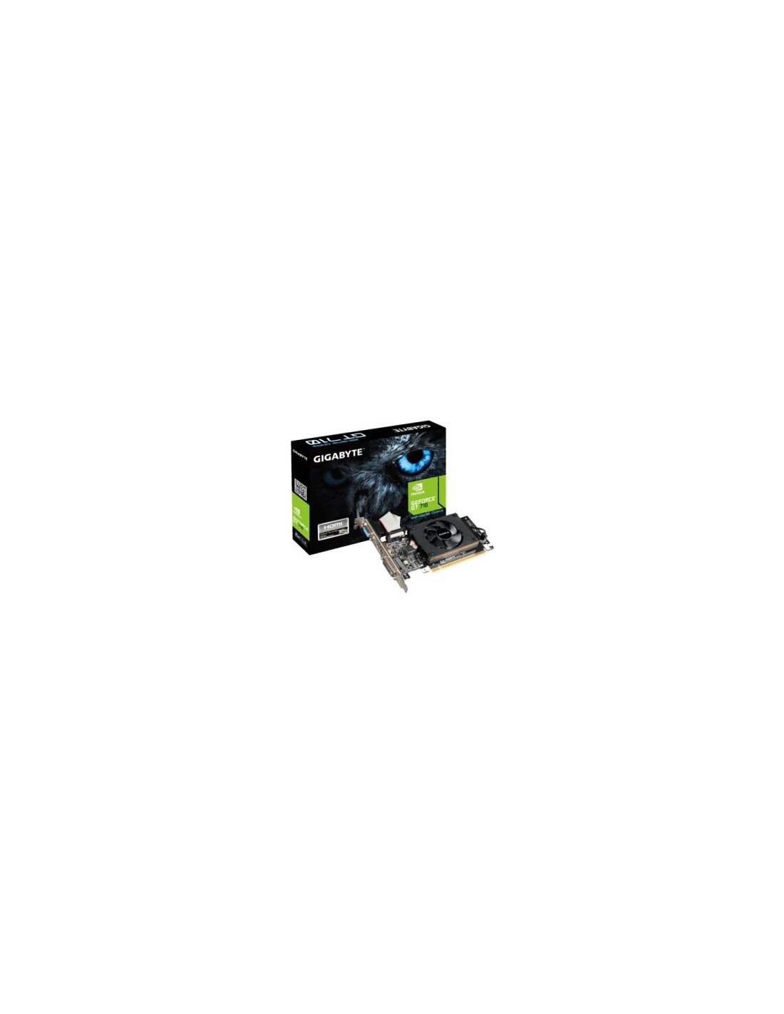TARJETA GRAFICA GIGABYTE GT 710 2GB DDR3 GV-N710D3-2GL