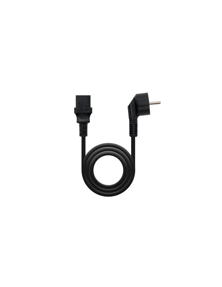 Nanocable 10.22.0105 cable de transmisión Negro 5 m C13 acoplador