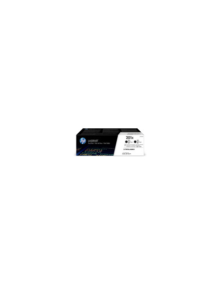 HP Paquete de 2 cartuchos de tóner negro Originales LaserJet 201X de