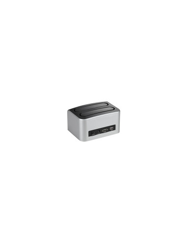 TooQ DOCK STATION SATA 2.5/3.5 A USB 3.0 CLONE OTB NEGRO-BLANCO