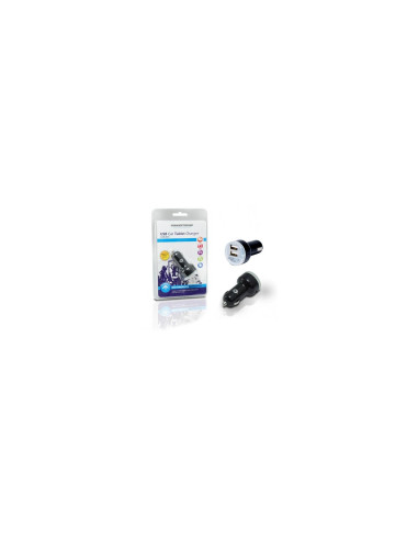 Conceptronic CUSBCAR2A cargador de dispositivo móvil Tableta Plata