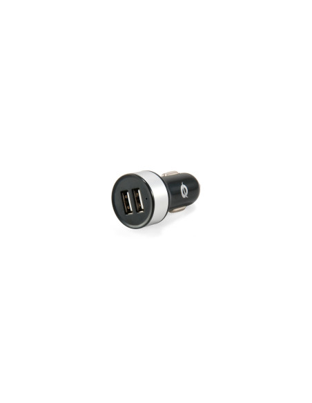 Conceptronic CUSBCAR2A cargador de dispositivo móvil Tableta Plata