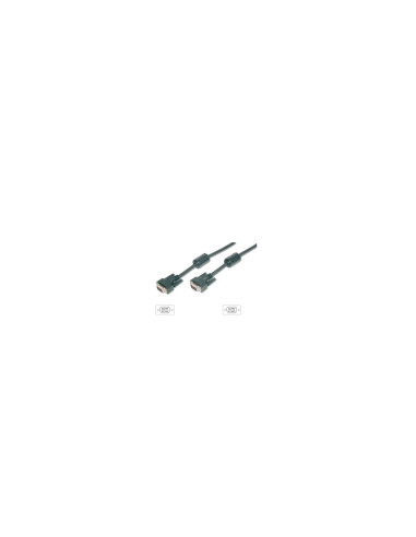 Equip 118814 cable VGA 10 m VGA (D-Sub) Negro