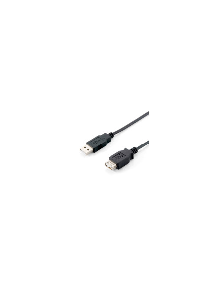 Equip 128851 Cable de extensión USB 2.0 tipo A macho a hembra, 3,0 m