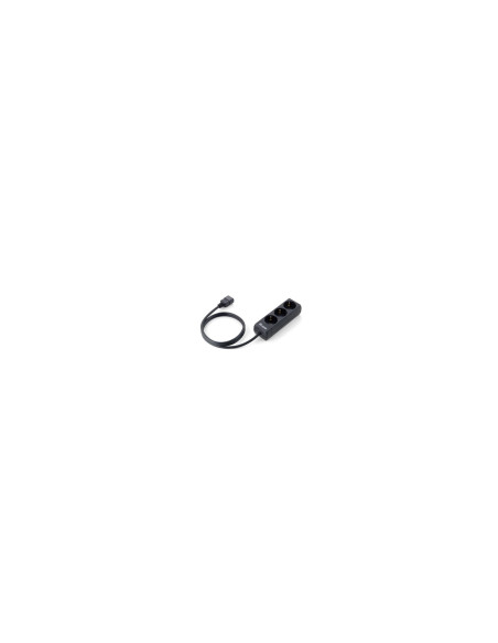 Equip 333280 base múltiple 1,1 m 3 salidas AC Negro