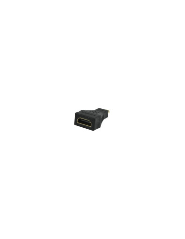 Equip 118915 cambiador de género para cable microHDMI HDMI Negro