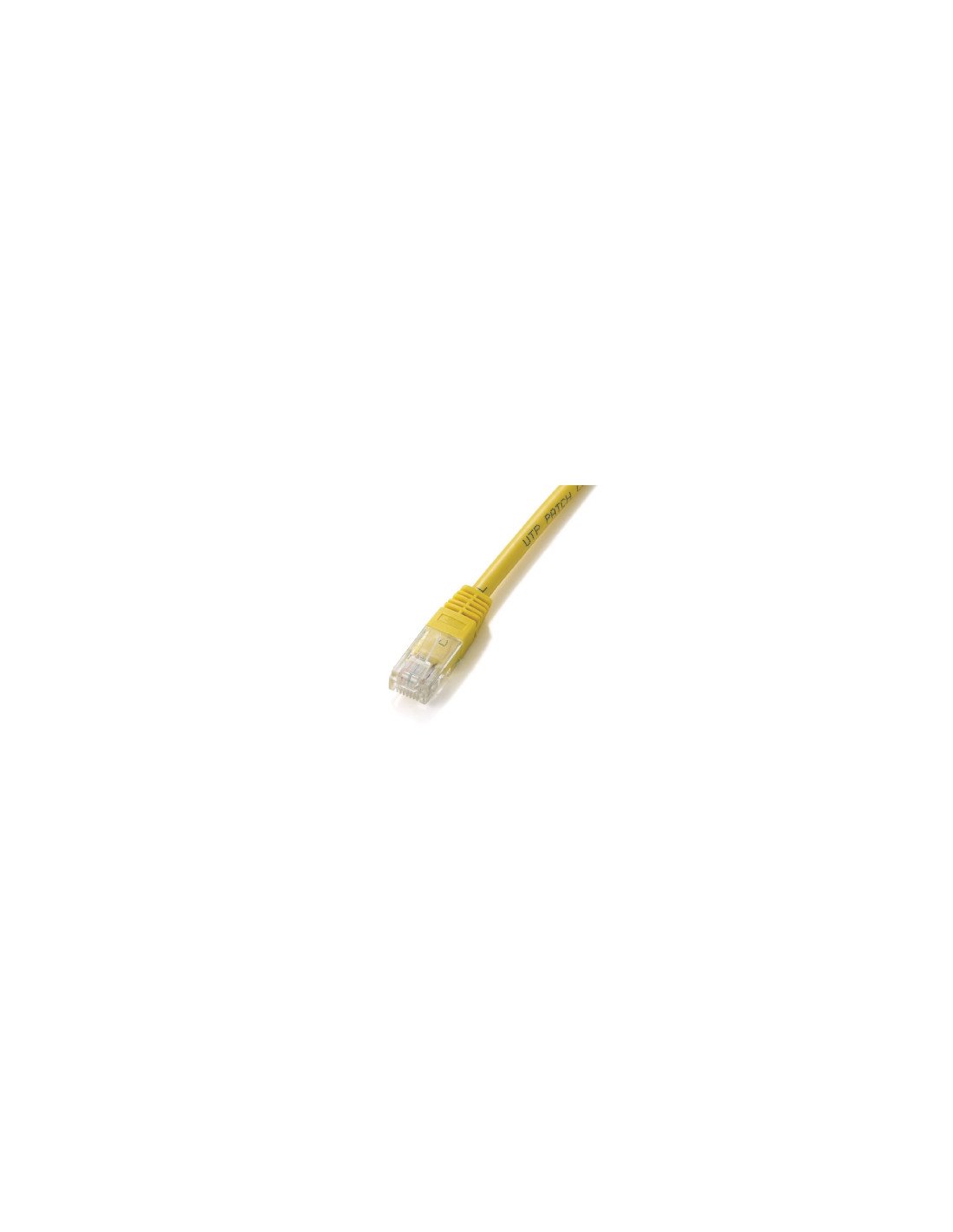 LATIGUILLO RJ45 UTP CAT-6 1MT EQUIP AMARILLO 625460