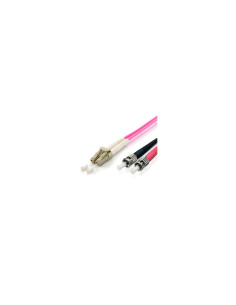 Equip 255541 Cable de fibra óptica e InfiniBand 1 m LC ST Violeta