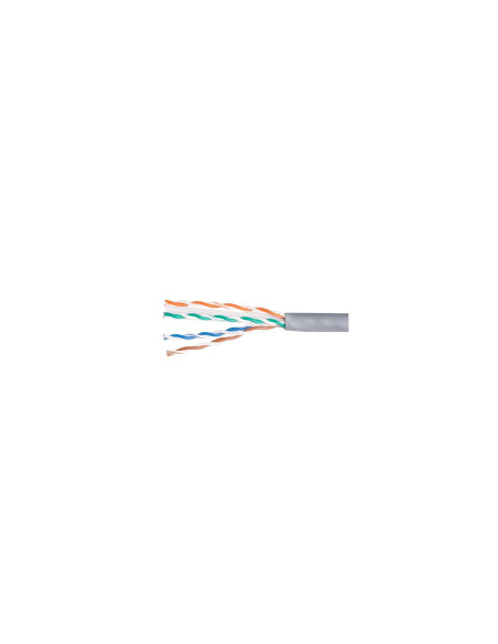 Equip 404531 cable de red Gris 100 m Cat6 U/UTP (UTP)