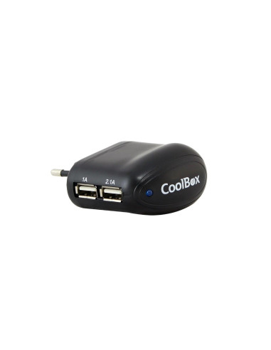 CoolBox UX-2 Universal Negro Corriente alterna Interior