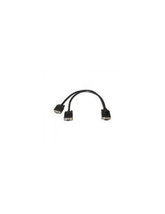 ADAPTADOR VIDEO 2 VGA M A B15 H AISENS 45CM NEGRO A113-0081 2