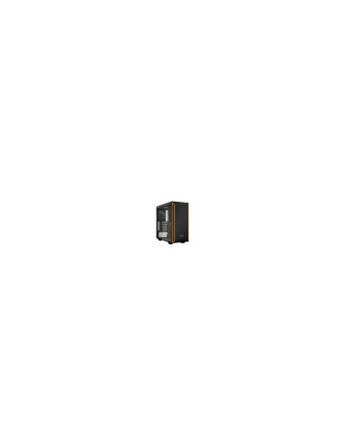 be quiet! Pure Base 600 Window Midi Tower Negro, Naranja
