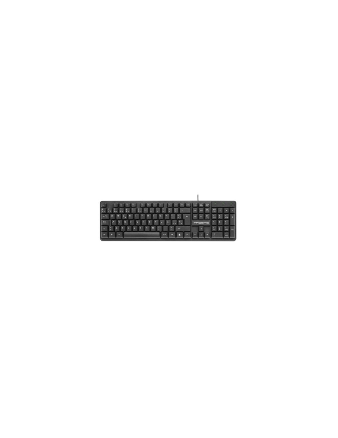 TECLADO TACENS ANIMA AK0ES USB NEGRO AK0ES