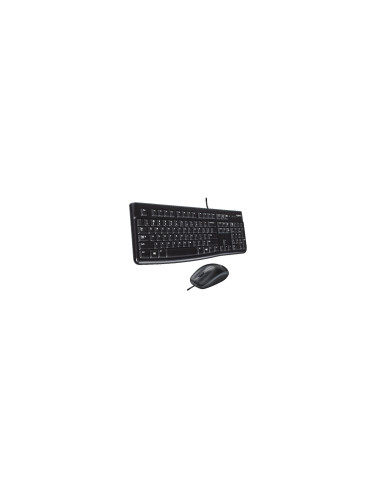 LOGITECH MK120 TECLADO Y RATON FRANCES USB NEGRO 920-002539