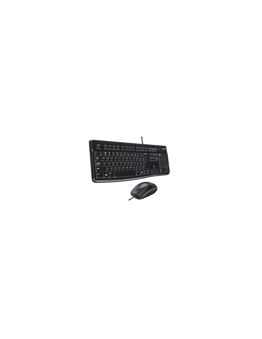 LOGITECH MK120 TECLADO Y RATON FRANCES USB NEGRO 920-002539