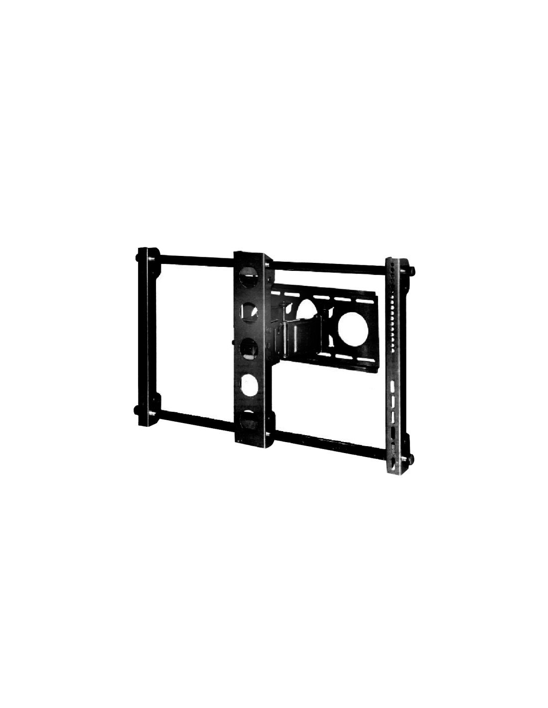 SOPORTE PARED DTI SOP-3020 ORIENTABLE PROFUNDIDAD HORIZONTAL VERTICAL 40P - 80P NEGRO SOP-3020