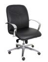 SILLON CAUDETE CONFIDENTE SIMILPIEL NEGRO 116CBSP840