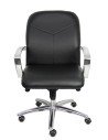 SILLON CAUDETE CONFIDENTE SIMILPIEL NEGRO 116CBSP840