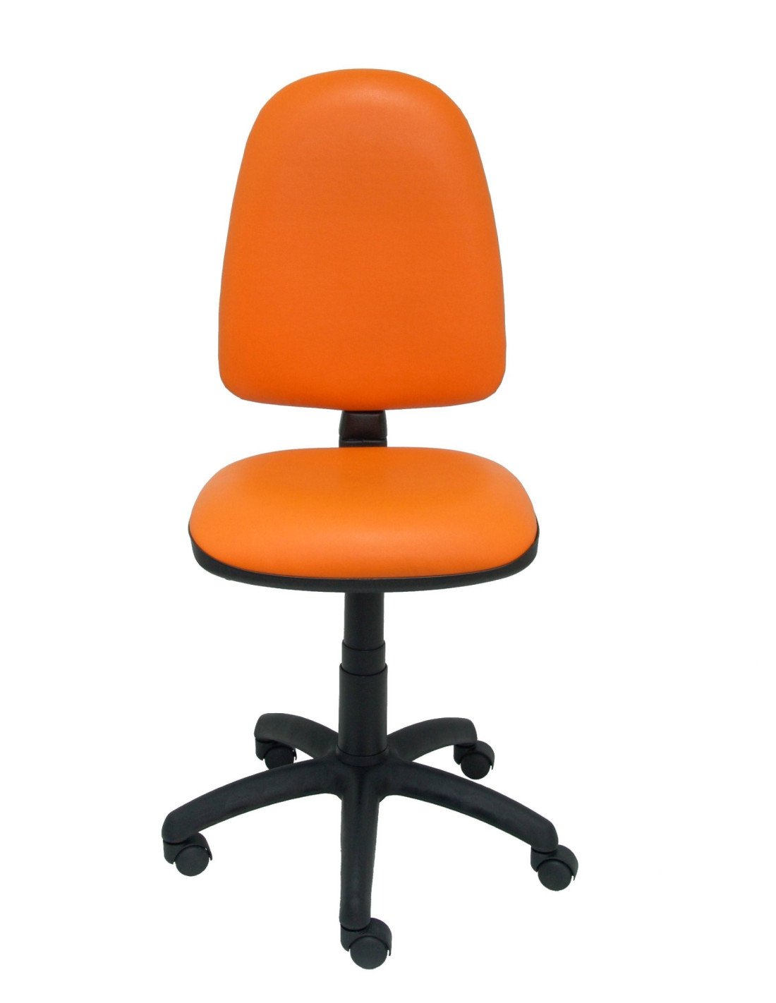 SILLA AYNA SIMILPIEL NARANJA 04CPSPV83