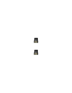 Nanocable Cable de red latiguillo RJ45 LSZH Cat.6A UTP AWG24, Negro, 2