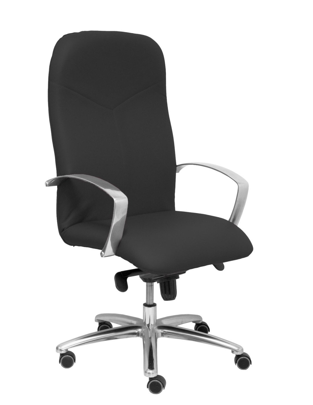 SILLÍ“N CAUDETE PIEL NEGRO 115DBPIELNE