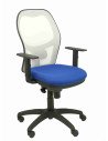 SILLA JORQUERA MALLA BLANCA ASIENTO BALI AZUL 15SBBALI229