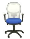 SILLA JORQUERA MALLA BLANCA ASIENTO BALI AZUL 15SBBALI229