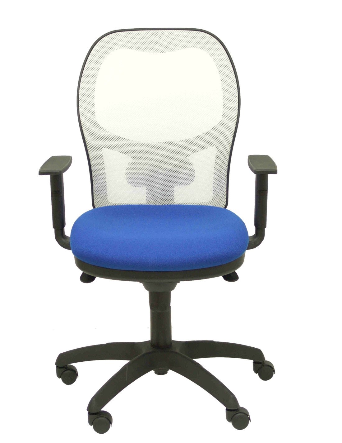 SILLA JORQUERA MALLA BLANCA ASIENTO BALI AZUL 15SBBALI229