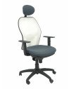 SILLA JORQUERA MALLA BLANCA ASIENTO BALI CABECERO FIJO GRIS 15SBBALI600C