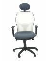 SILLA JORQUERA MALLA BLANCA ASIENTO BALI CABECERO FIJO GRIS 15SBBALI600C