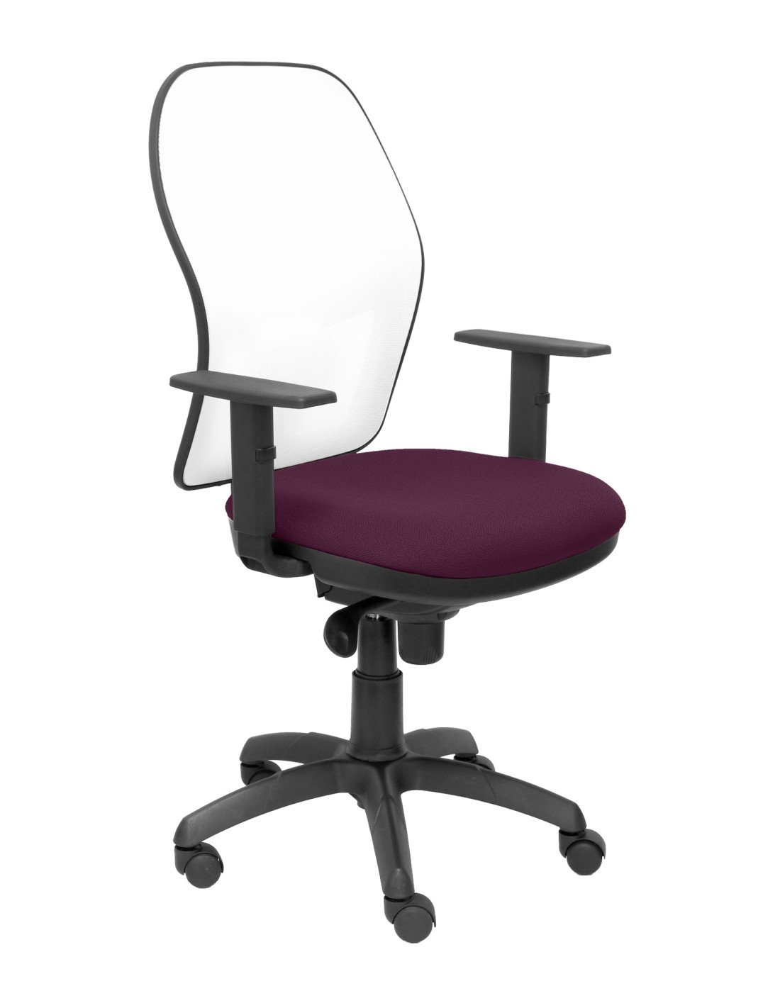 SILLA JORQUERA MALLA BLANCA ASIENTO BALI MORADO 15SBBALI760