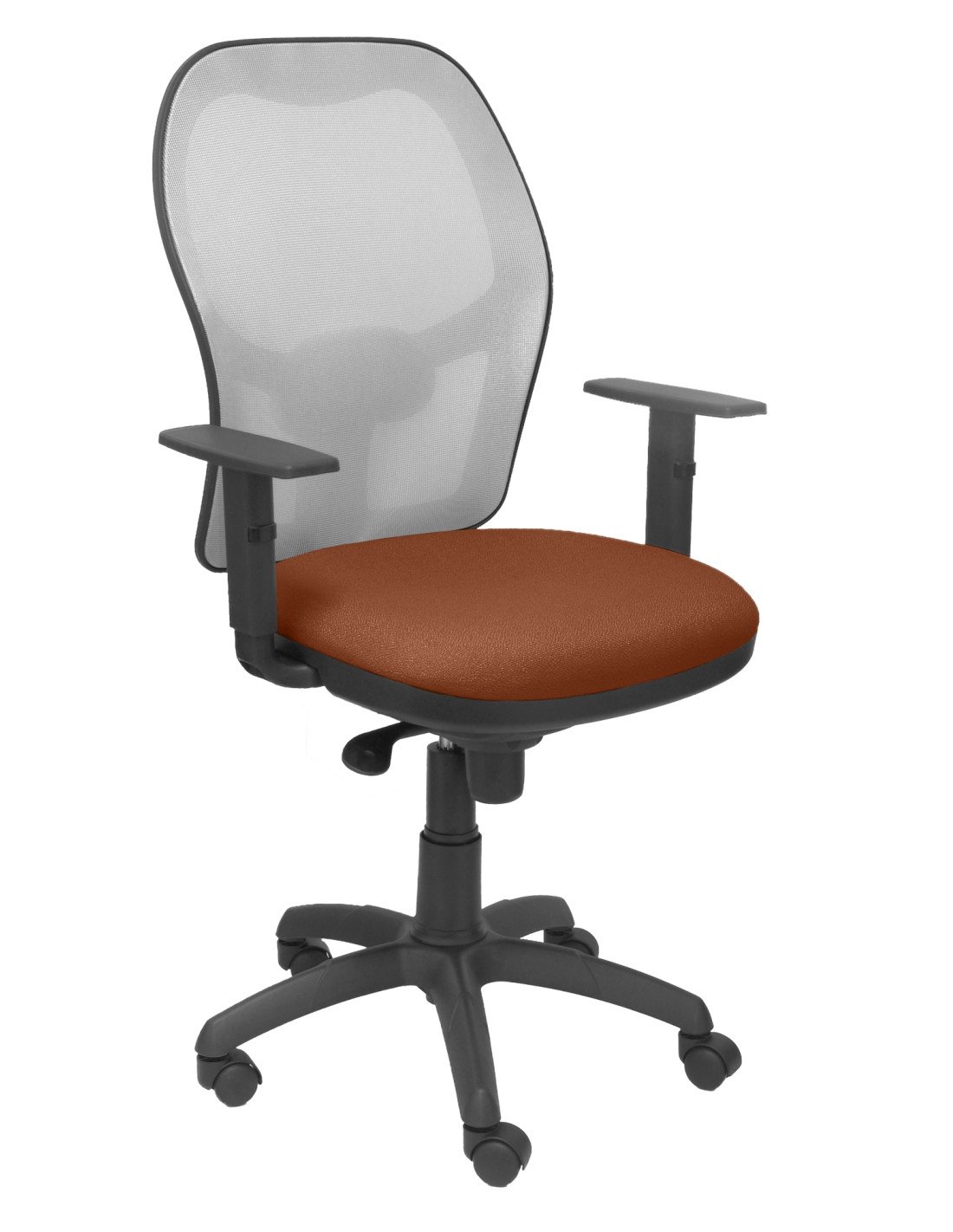 SILLA JORQUERA MALLA GRIS ASIENTO BALI MARRÍ“N 15SGRBALI363