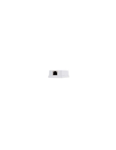 Nanocable ROSETA DE SUPERFICIE PARA RJ45 CAT.6 FTP 1 TOMA, BLANCO