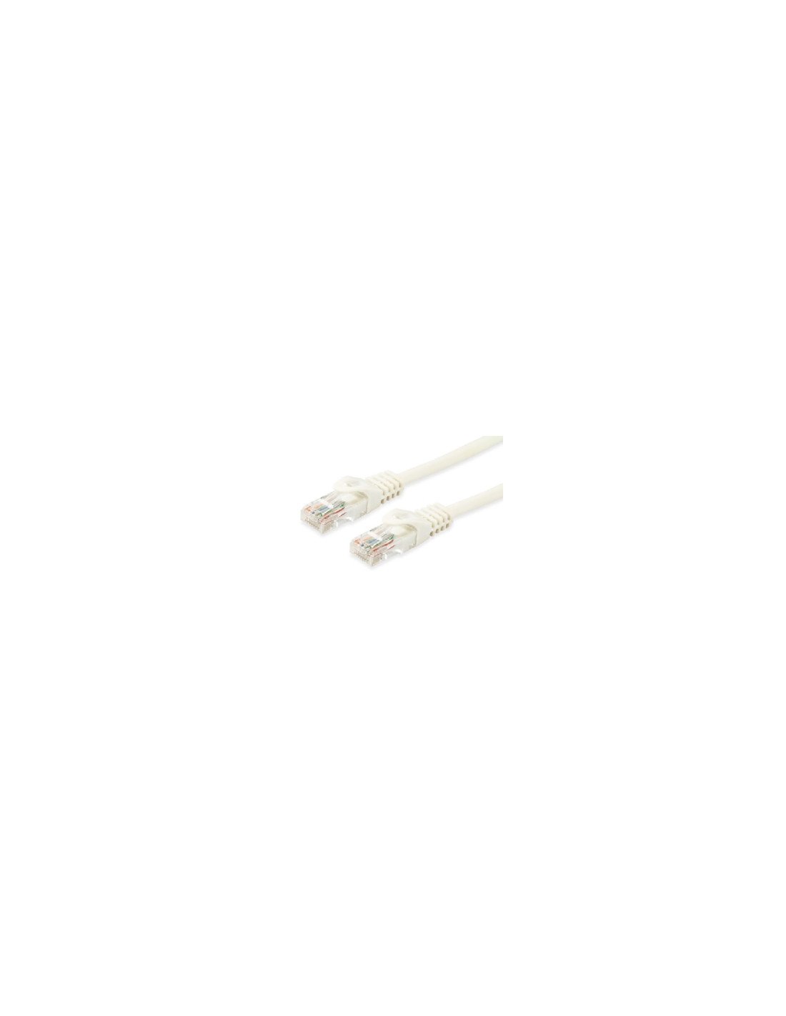 LATIGUILLO EQUIP RJ45 UTP CAT6A LIBRE HALOGENOS LSOH 3M BLANCO 603004