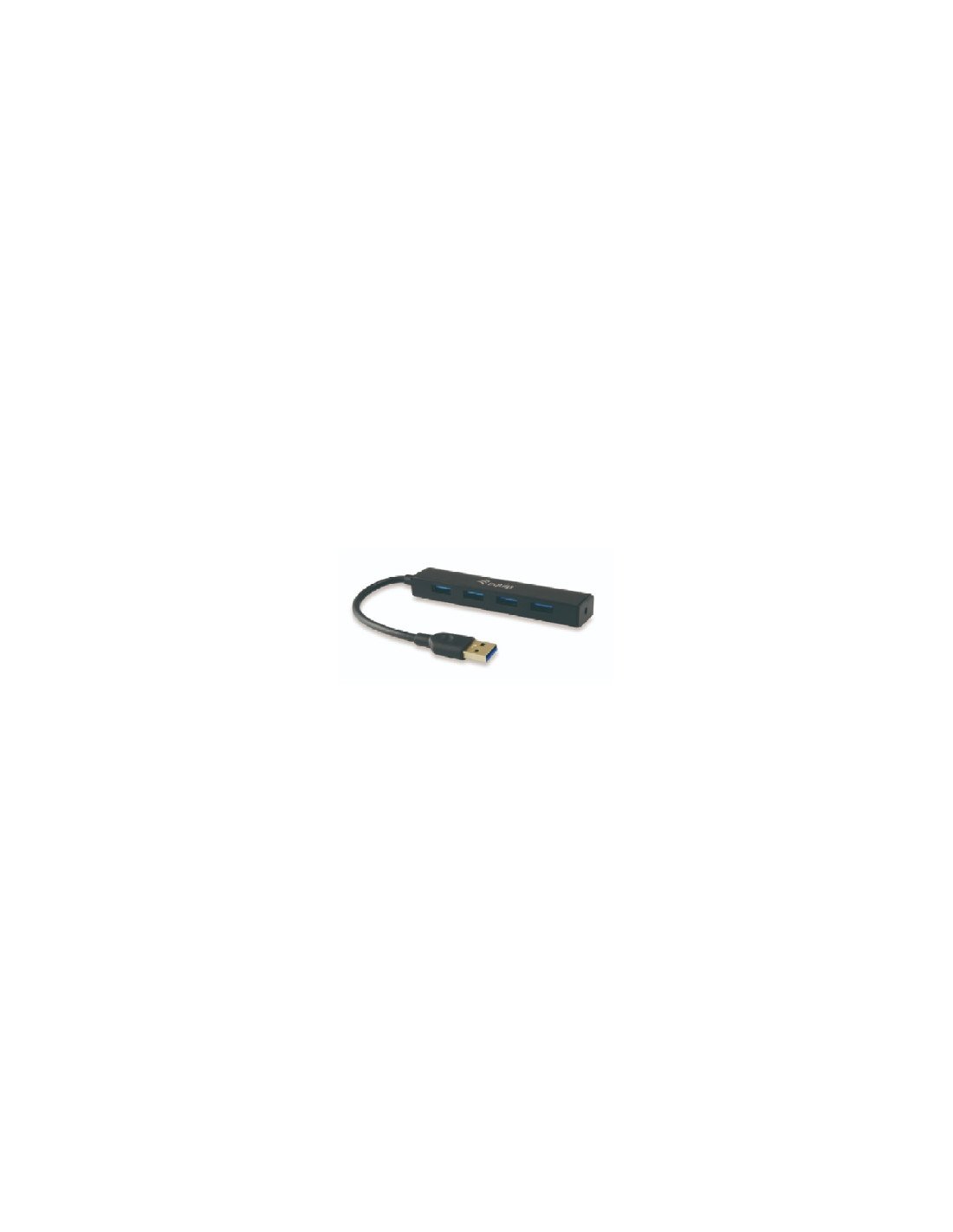 HUB USB 3.0 EQUIP LIFE 4 PUERTOS MINI HUB NEGRO 128953