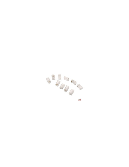 AISENS A138-0291 conector RJ-45 Transparente