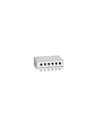 Equip 125460 caja de tomacorriente Blanco