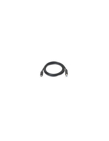 AISENS A107-0054 cable USB USB 2.0 2 m USB C USB B Negro