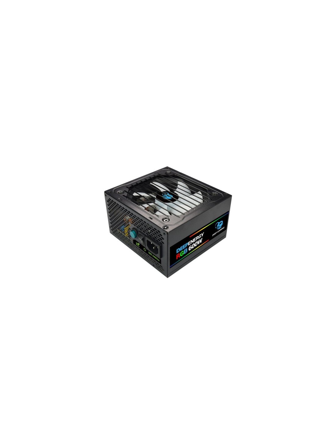 FUENTE ALIMENTACION COOLBOX DEEPGAMING DEEPENERGY 600W NEGRA DG-PWS600-MRBZ