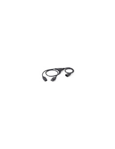 Equip 112210 Negro 1,6 m C14 acoplador Acoplador C13 2 x