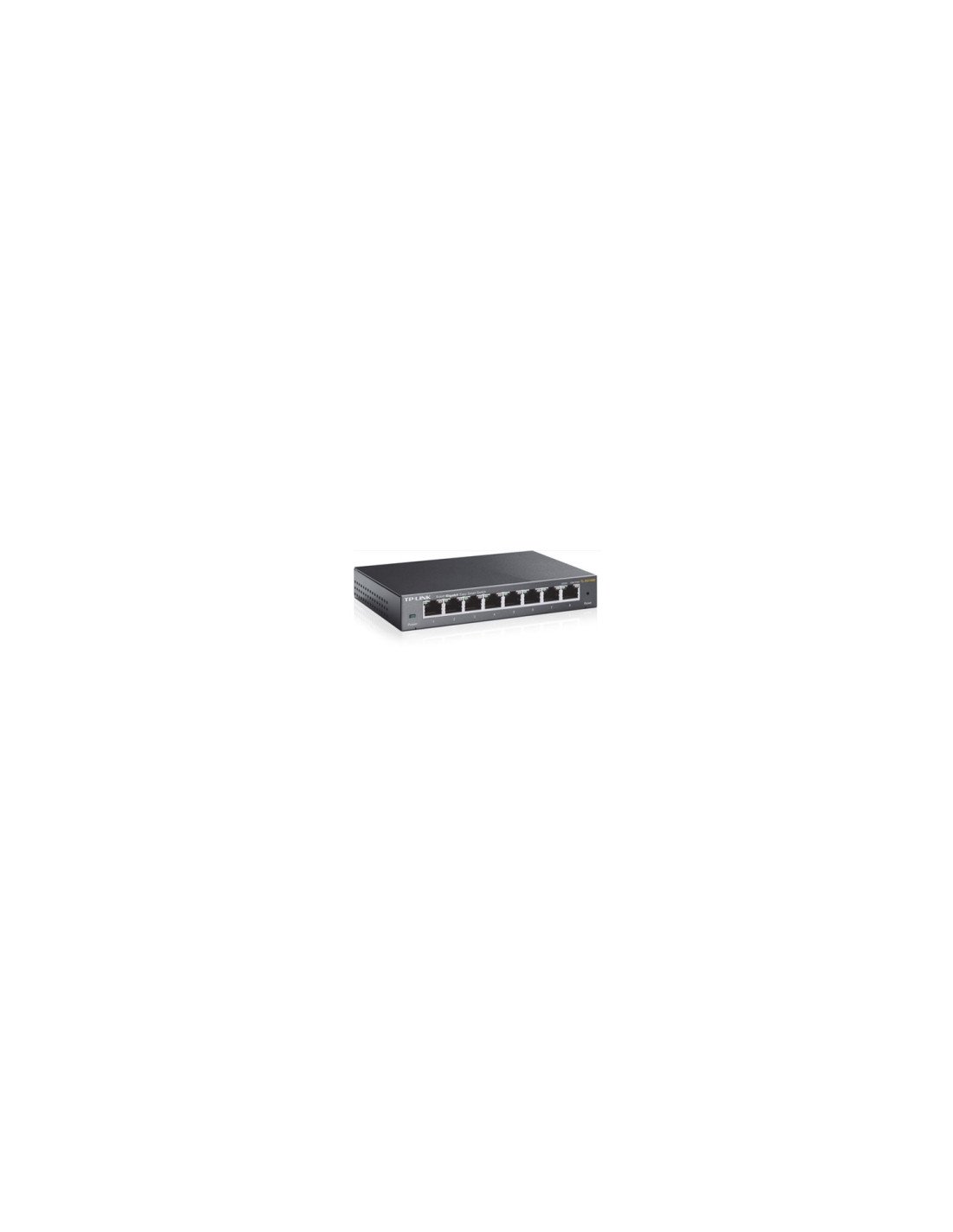SWITCH TP-LINK SG108E 8PTOS GIGABIT NEGRO TL-SG108 V3