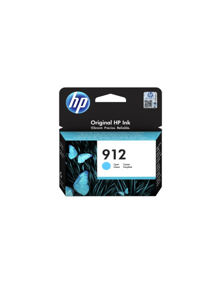 HP Cartucho de tinta Original 912 cian
