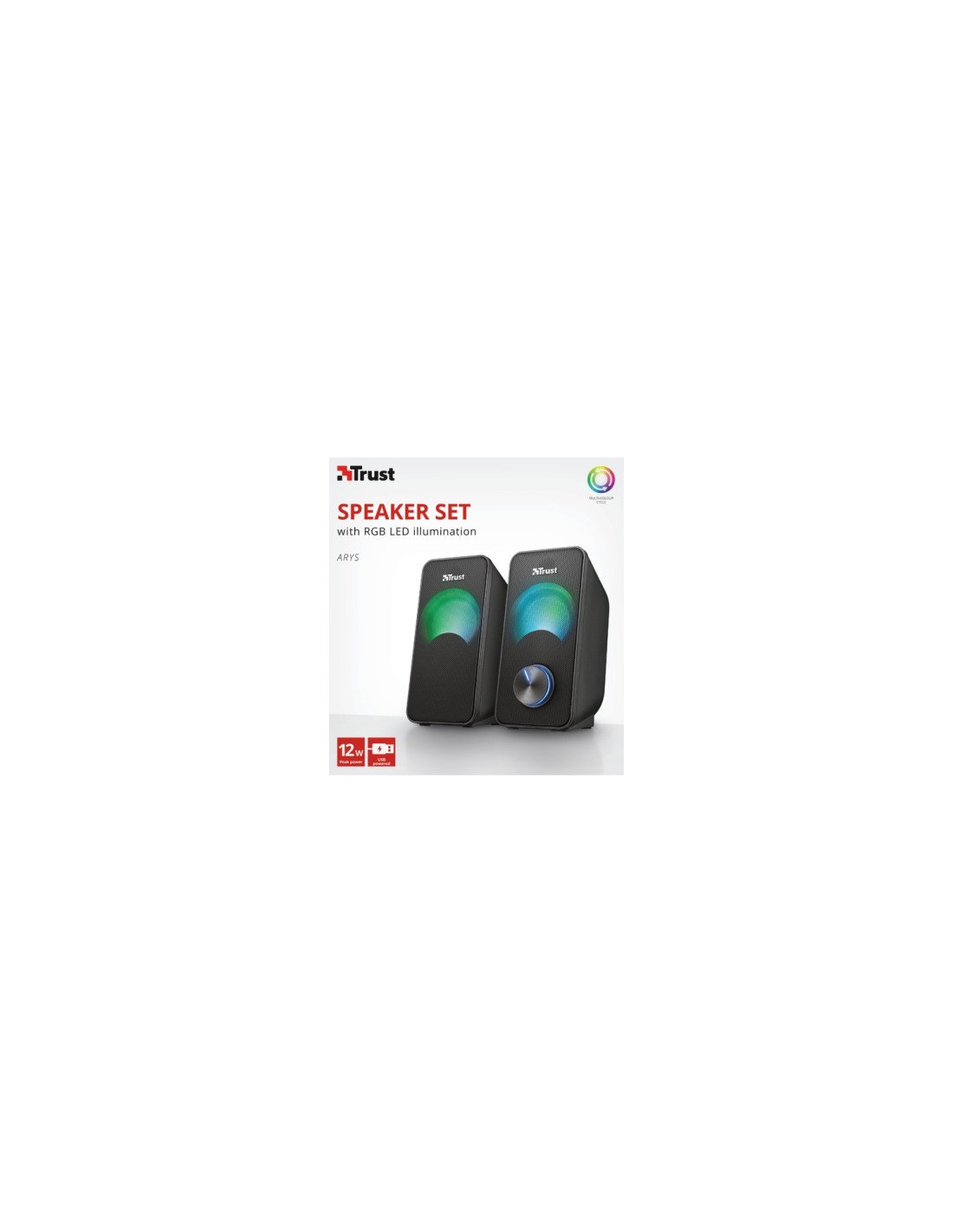 TRUST 2.0 ARYS ALTAVOCES COMPACTO USB NEGRO 23120