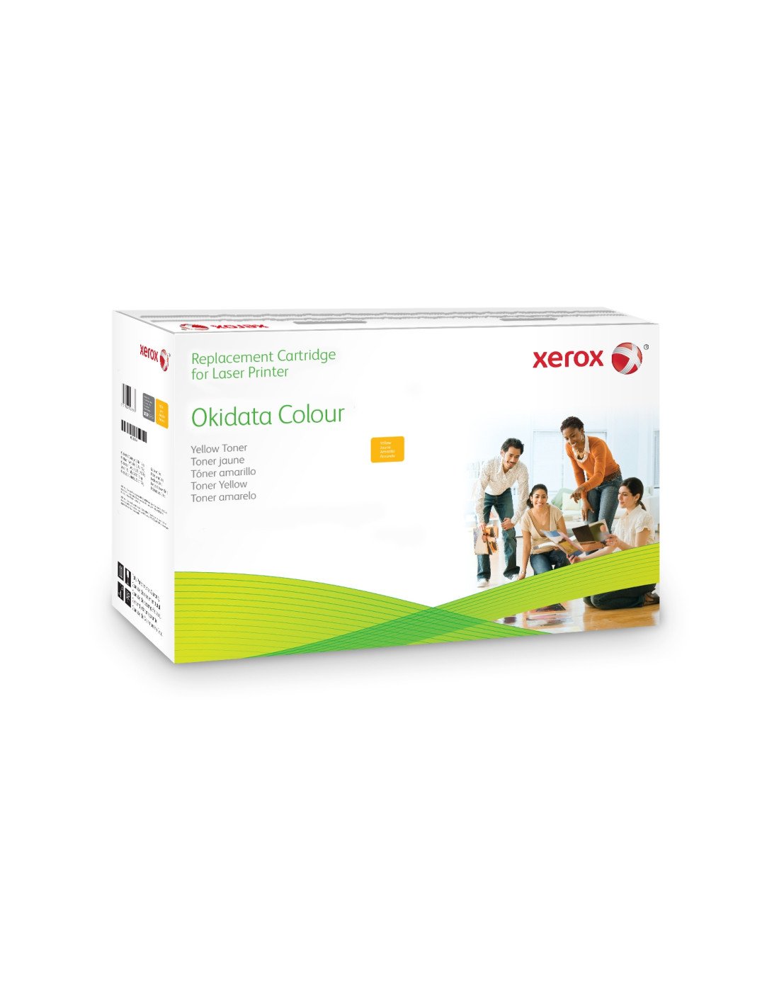TONER XEROX EQUIVALENTE A OKI 44469722 AMARILLO 006R03192