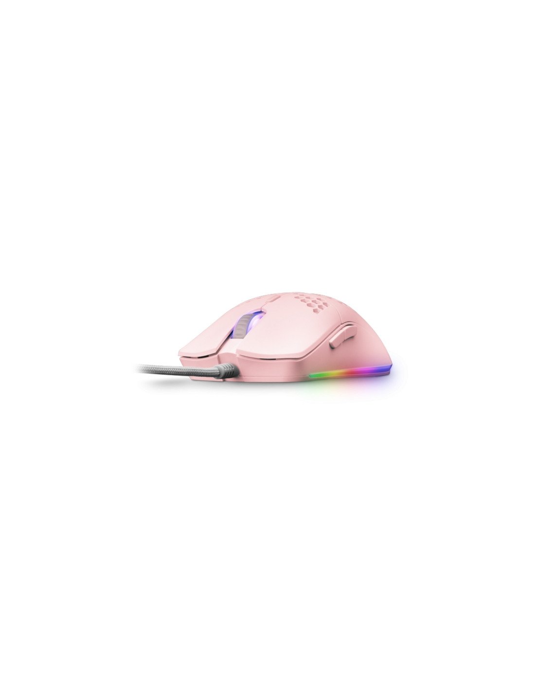 RATON MARS GAMING MMAX ULTRALIGERO USB ROSA MMAXP