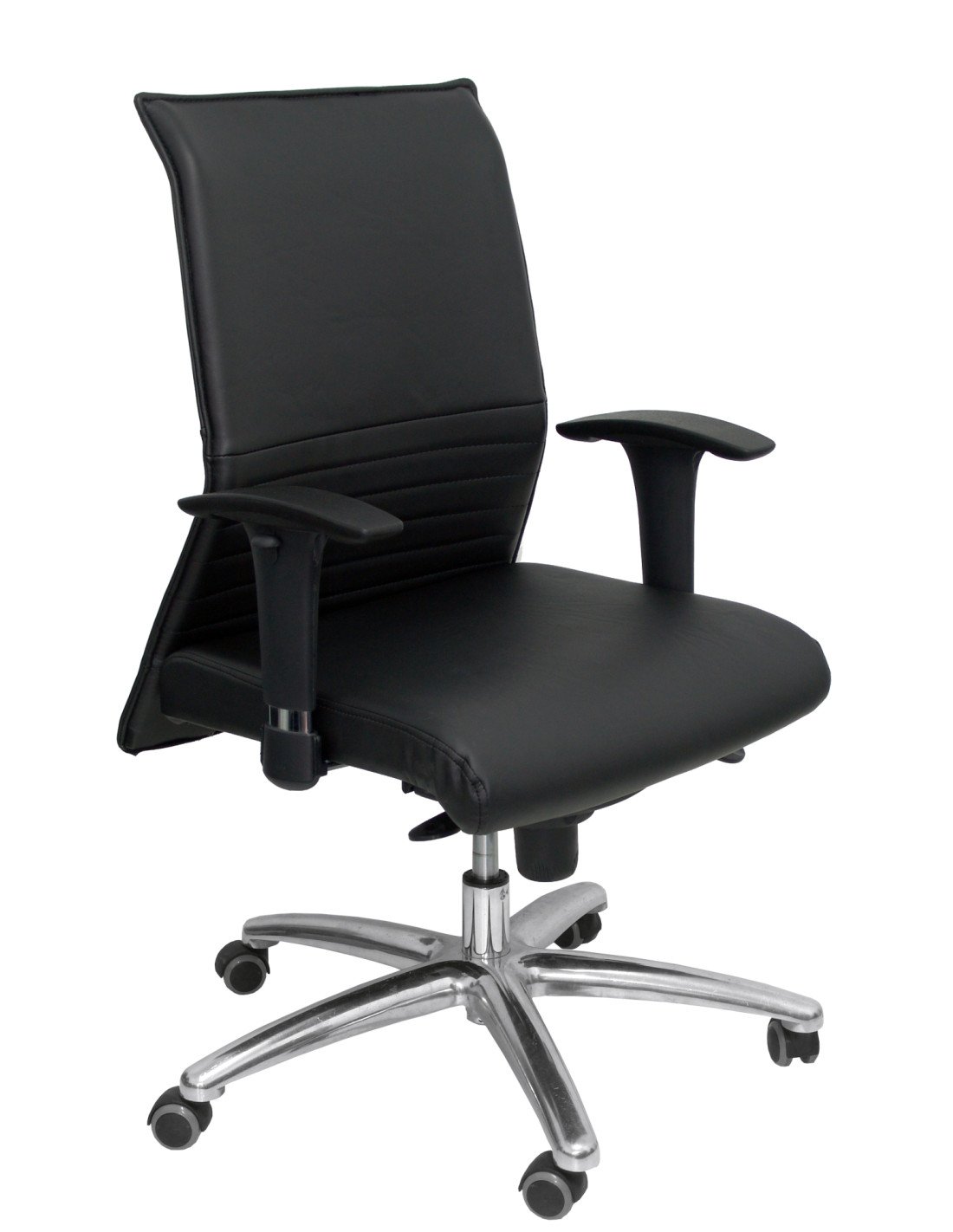 SILLON ALBACETE CONFIDENTE PIEL NEGRO 207SPIELNE