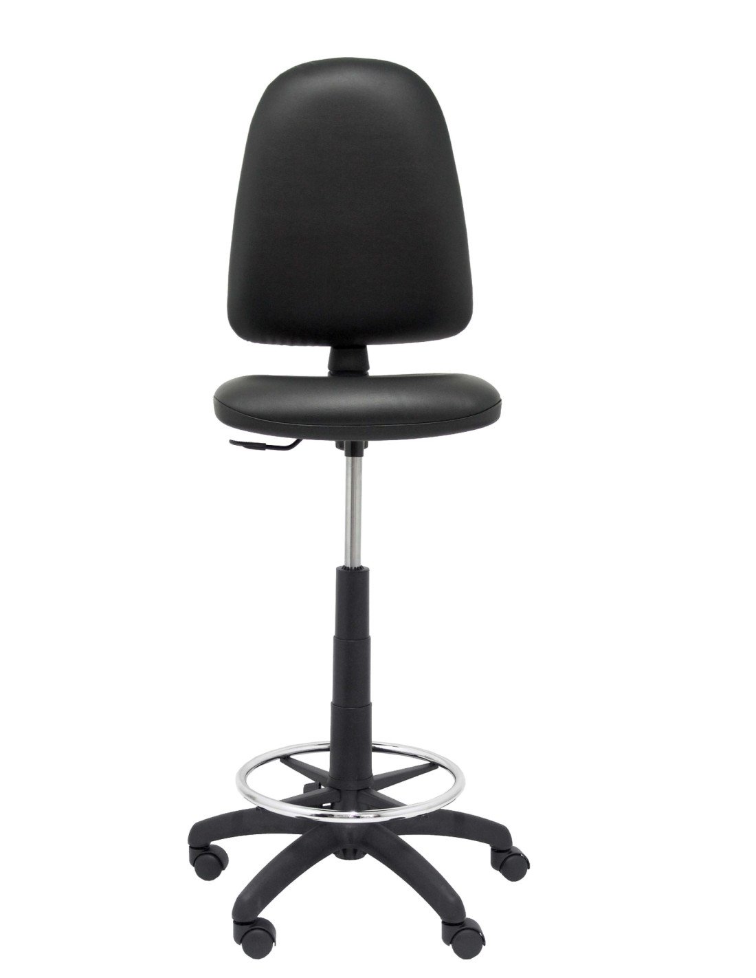 TABURETE AYNA SIMILPIEL NEGRO T04CPSPNE