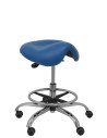 TABURETE ALATOZ SIMILPIEL AZUL T16SPAZ