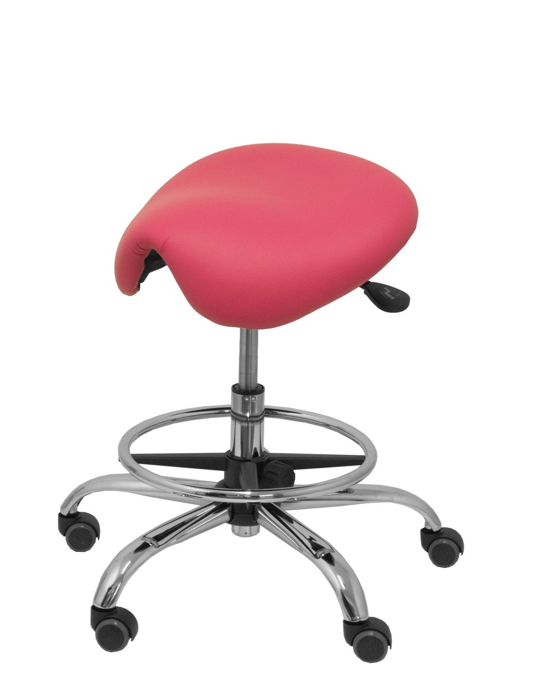 TABURETE ALATOZ SIMILPIEL ROSA T16SPRS